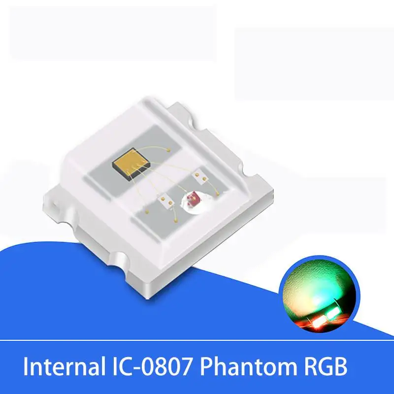 Встроенный светодиод RGB 0807/3528/3535/5050/6028