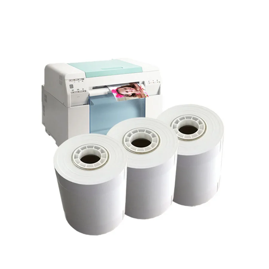 Manufacture 8 Inch 100m Glossy Luster Digital Minilab Photographic Paper Rolls