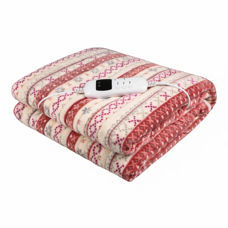 New Winter High Quality Plush Wool King Bed 220v High Power Electric Blanket