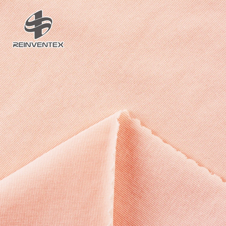 
1494-F High stretch cotton sorona waterproof antifouling custom single jersey fabric for dresses 