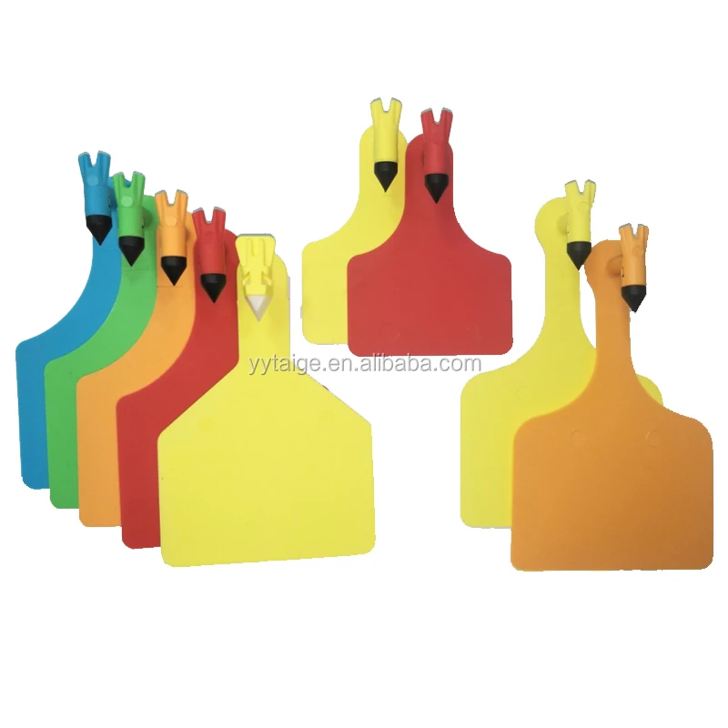 TPU single ear tag animal one piece ear tag for cattle,sheep etc