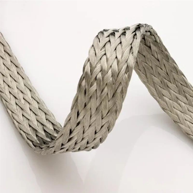 Black PVC Stranded Wire Braid in Roll Flexible Tinned Copper Bare Copper Wire Plastic Bare Copper Wire