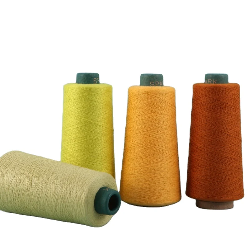100% вискоза 20S/2 кольцевая пряжа, окрашенная вискоза, вязальная пряжа для свитеров