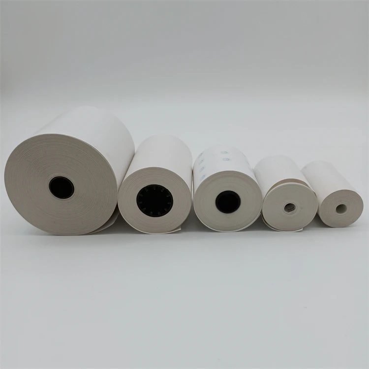 Factory Sells Cheap Price Bond Paper Single White Wood Pulp Thermo Paper 57 mm