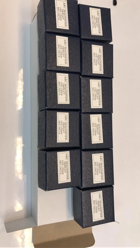 
Superior quality Aluminium 10X18 Triplet Jewelry Loupe for Jewelry Diamond Tool 