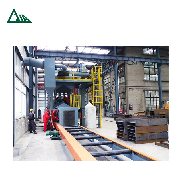 QH69 shot blasting machine for steel cylinder internal and ms pipe