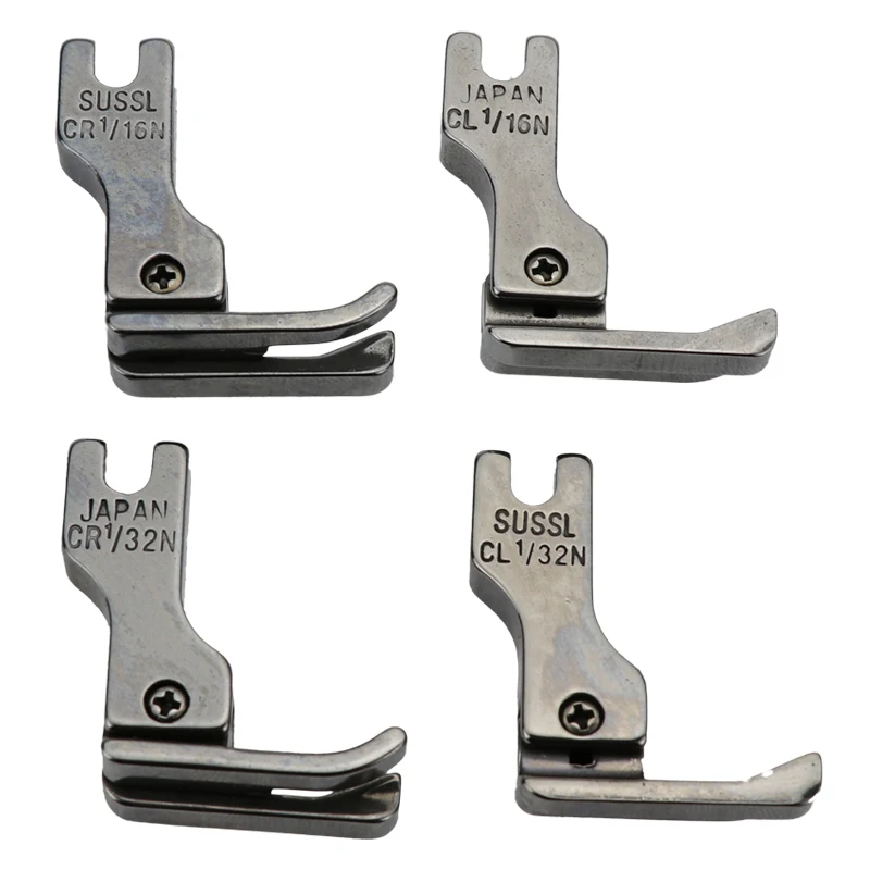 Лапка для промышленных швейных машин, прижимная лапка с боковой направляющей кромки CR 1/16N, высокая и низкая давления, CL 1/32N