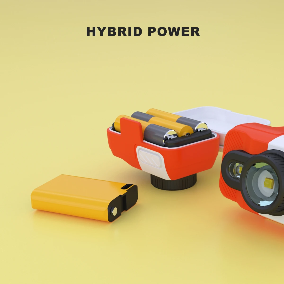 2024 New Private Customized Multicolor, High Appearance, High Lumen Rechargeable zoomable hybrid LED Headlamp