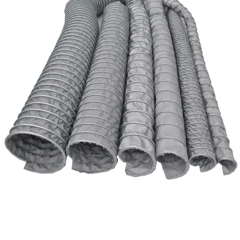 High-Intensity Waterproof Mining Flexible Air Duct Coated Tarpaulins Air Duct Fabric Duct