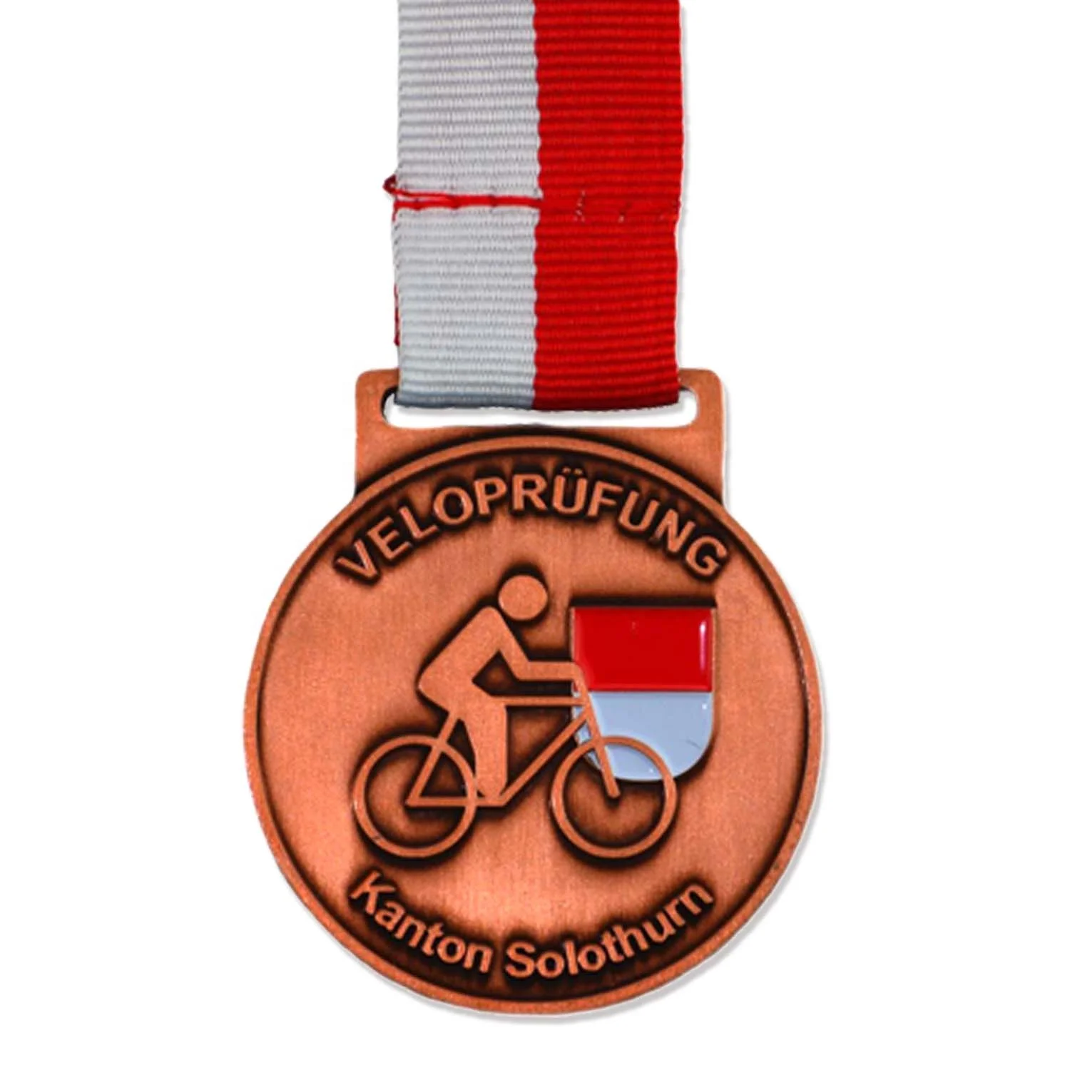 New Arrival Bicycle Metal Craft Bike Zinc Alloy Award Custom Cycling Sports Medals Custom Design
