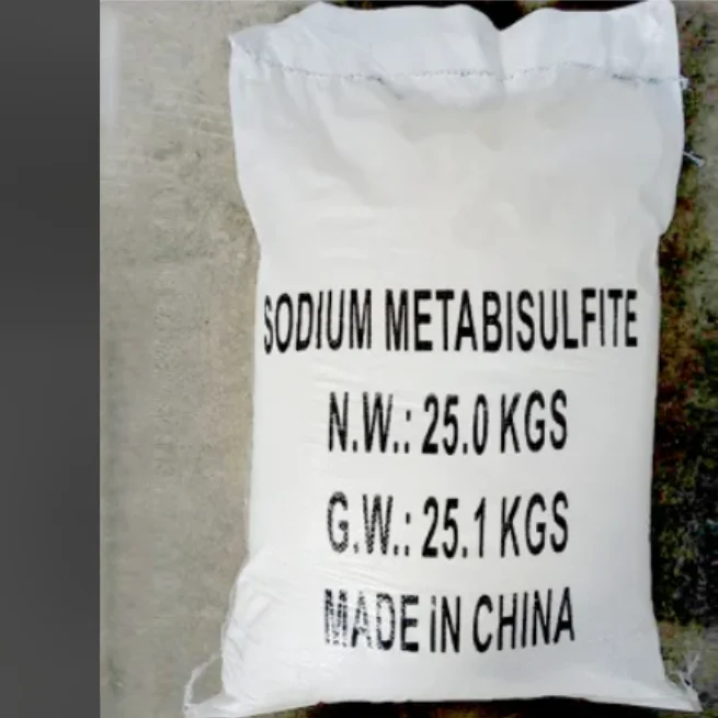 Industrial Grade Sodium Metabisulfite 97.5% Food Grade Powder for Feed Additive Copper Sulphate for Agriculture Bleach