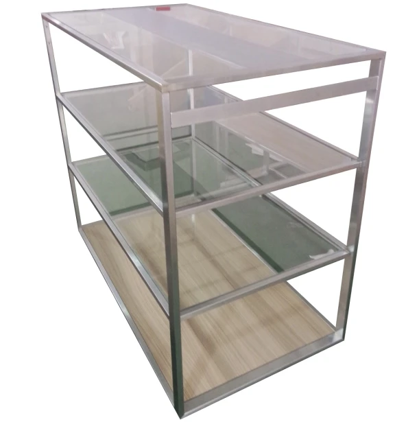 Floor Standing Metal Display Rack Retail Rotating Display Stand