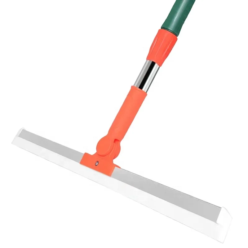 Household Cleaning Products Multifunctional 52CM 180 Degree Spin  Silicon Broom Floor Window Cleaner