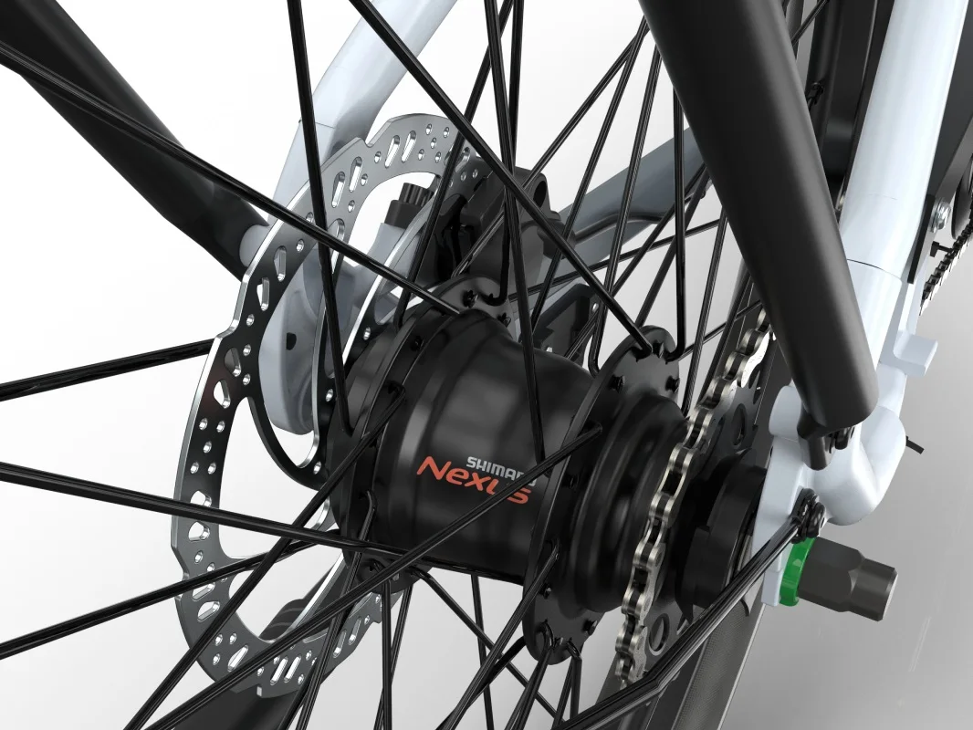36V250W Mid-Motor Electric Bike Integrated 90Nm Central Motor New Upgrades Smart Electronic Sensor 36V Lithium City Riding