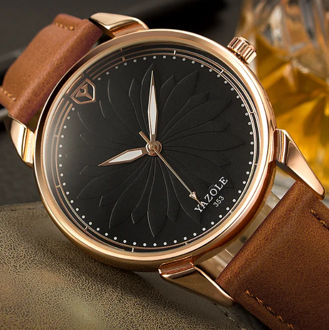 YAZOLE D 353 Branded your own logo Men Business Wristwatch Fashion Waterproof Factory Cheap Wholesale Reloj Custom On Sale