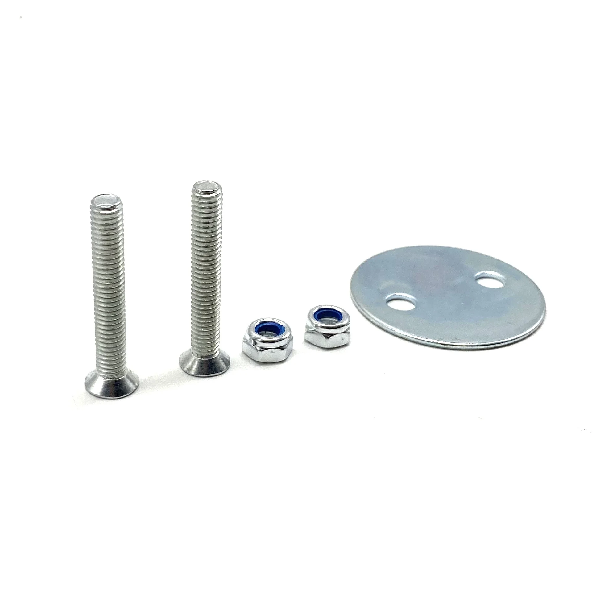 Bolt Plate Set for Single Stud L Track Anchor Point Tie Down