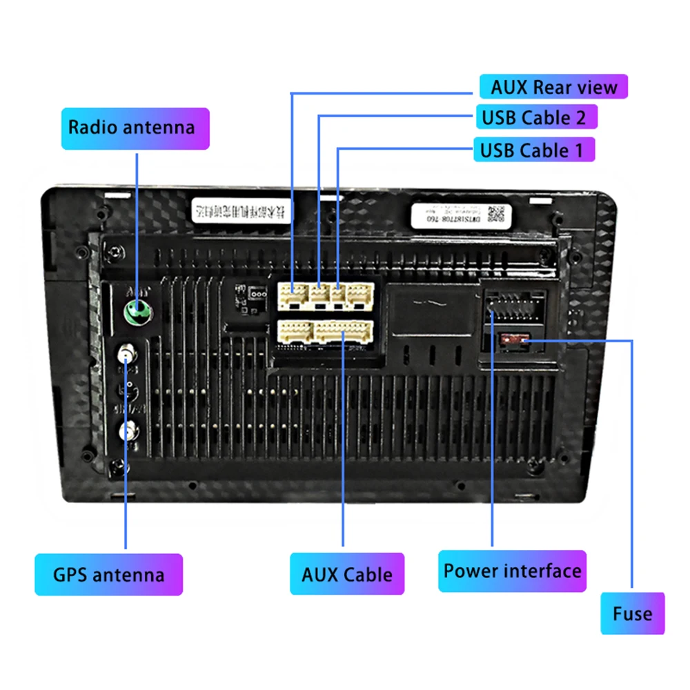 TS18 Android 10 8core IPS DSP 2.5D 9 дюймов 10 дюймов Автомобильный мультимедийный DVD-плеер для универсального автомобиля 4 + 64G GPS BT Радио RDS