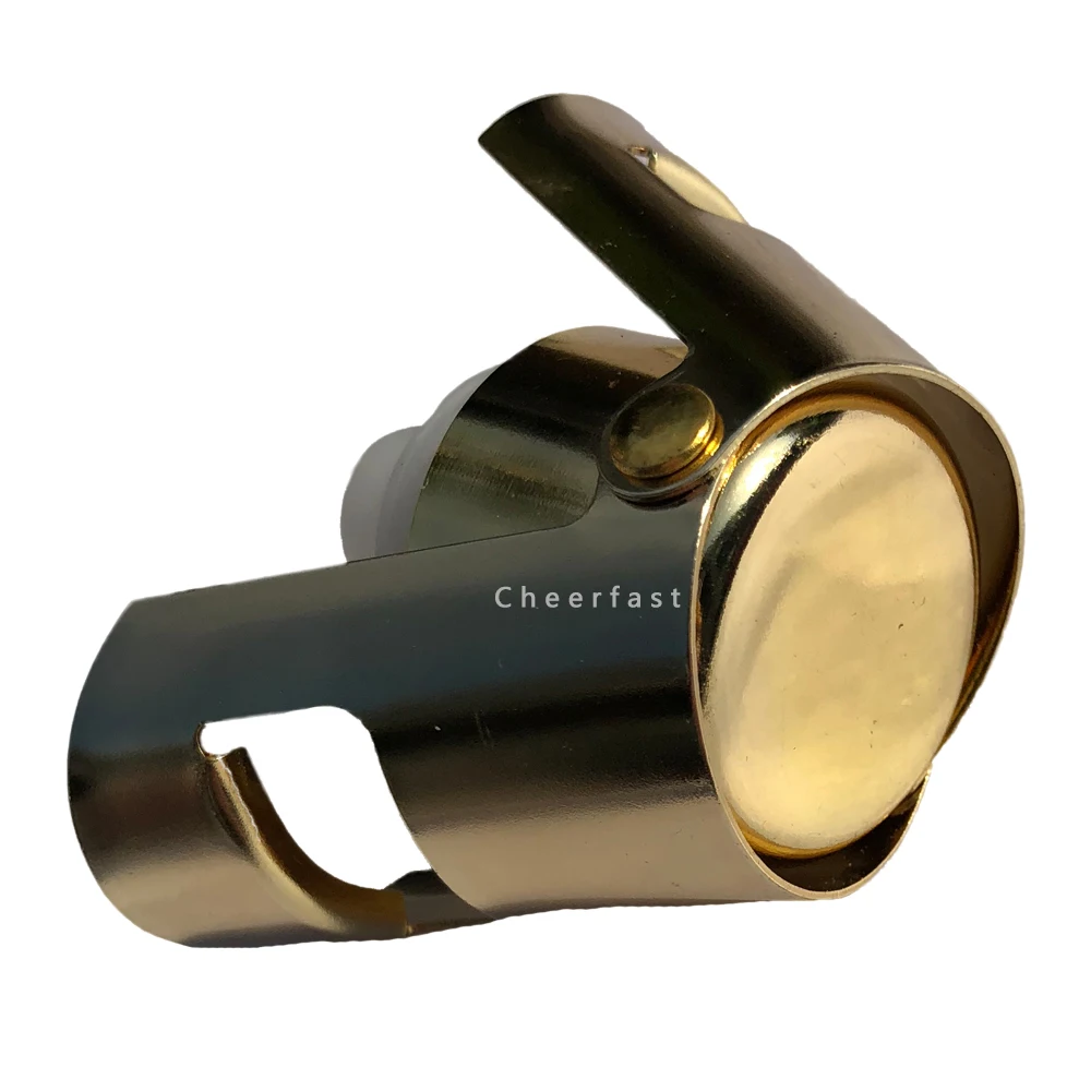 Nice Design Sparkling Wine Bottle Stainless Steel Champagne Stopper
