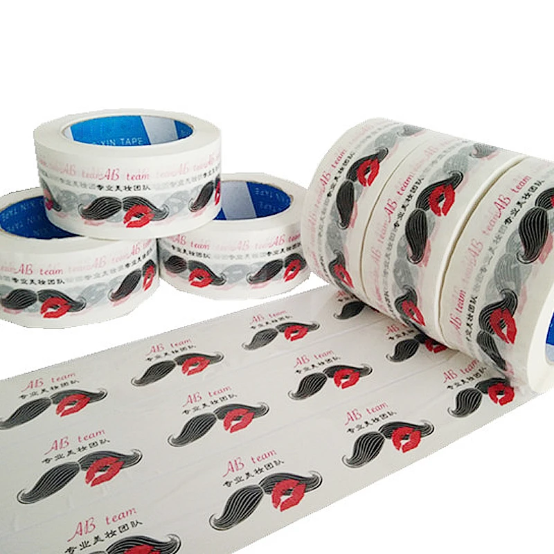 
 Индивидуальная индивидуальная Экологически чистая BOPP прозрачная упаковочная лента логотип Jumbo Roll Tape Bopp  