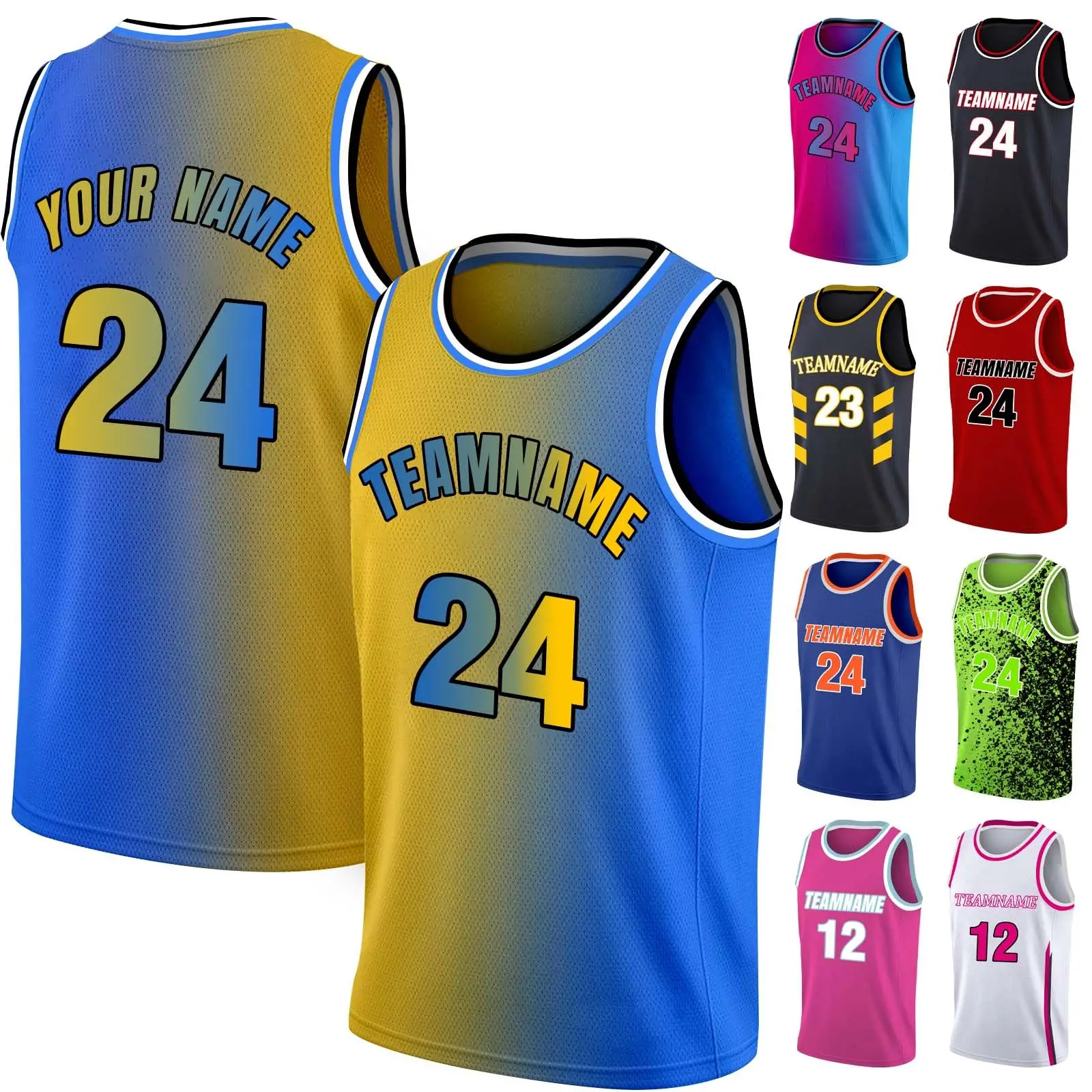 Custom Design 100% Polyester Sublimation College University Basketball Team Uniforms Shirt basketball academy Basketball Jersey