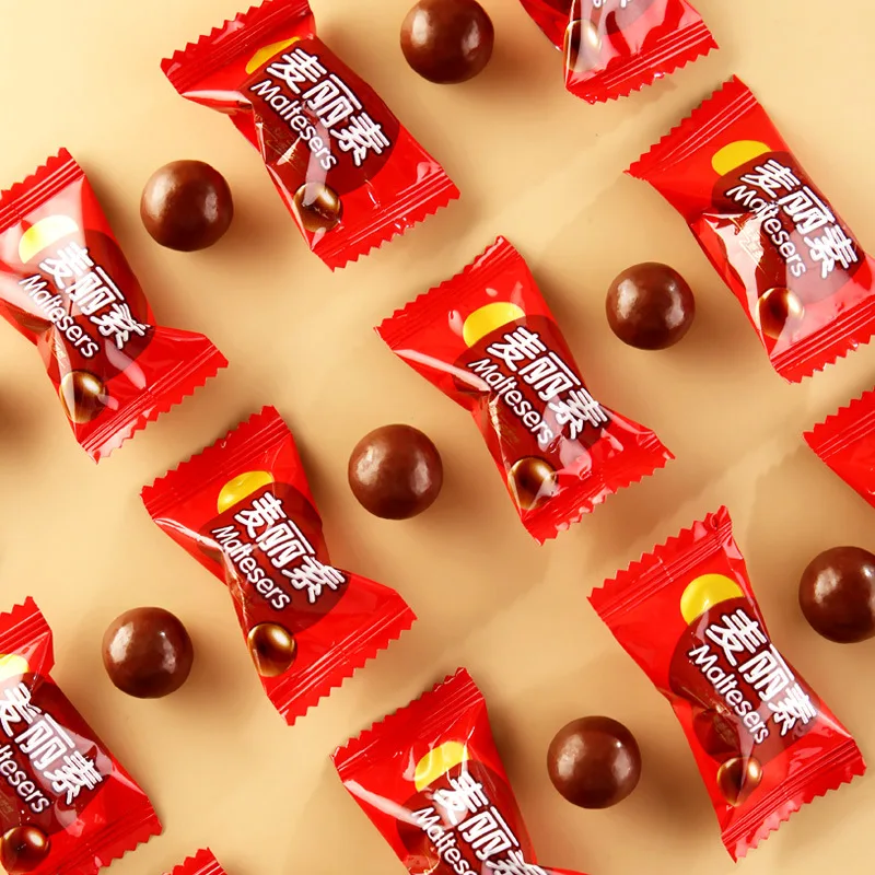 Melissa Crispy Chocolate Ball 500g Snack Cocoa Butter Substitute Candy