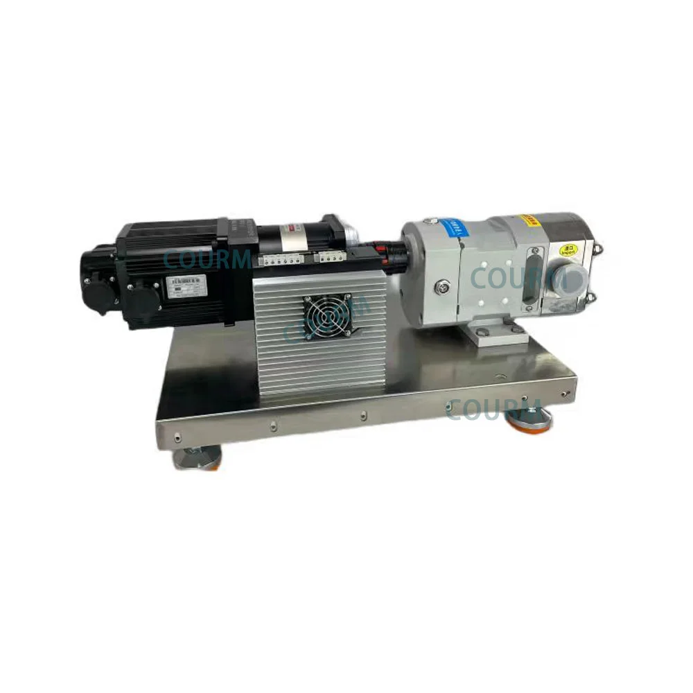 COURM Helical Rotor Pump High Viscosity Sewage Transfer Pump For Fish / Beef / Chicken Meat Processing Plant Transfer Pump