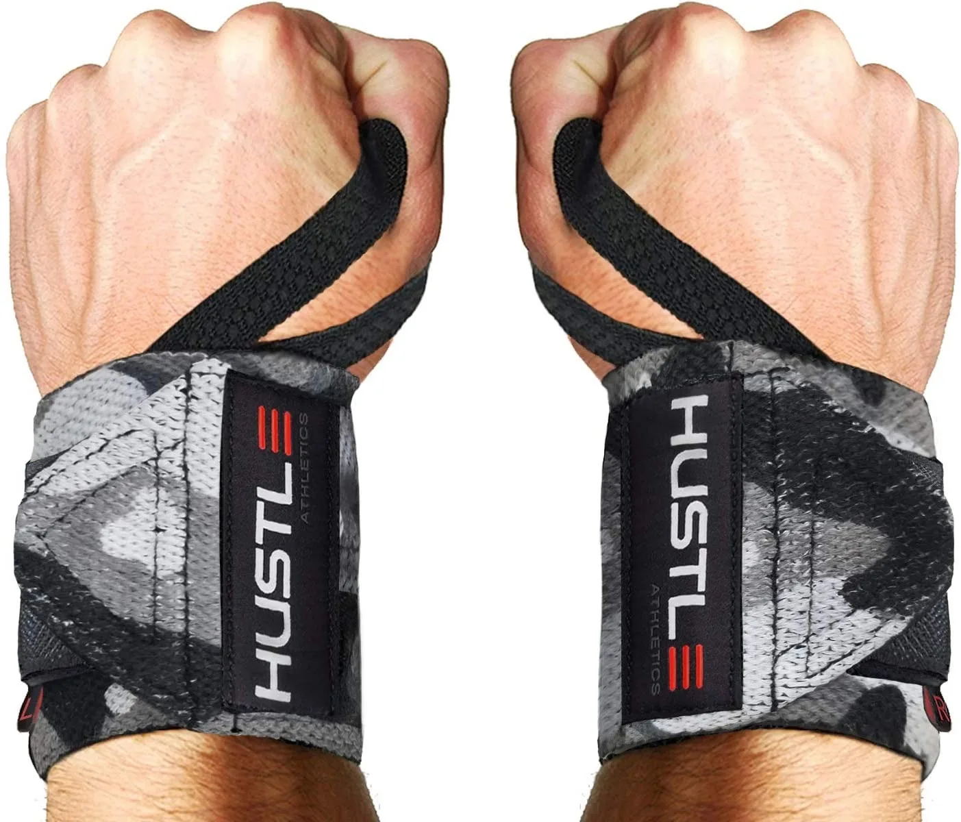 Athletics Wrist Wraps Weightlifting - Best Support for Gym & Crossfit - Brace Your Wrists to Push Heavier, Avoid Injury