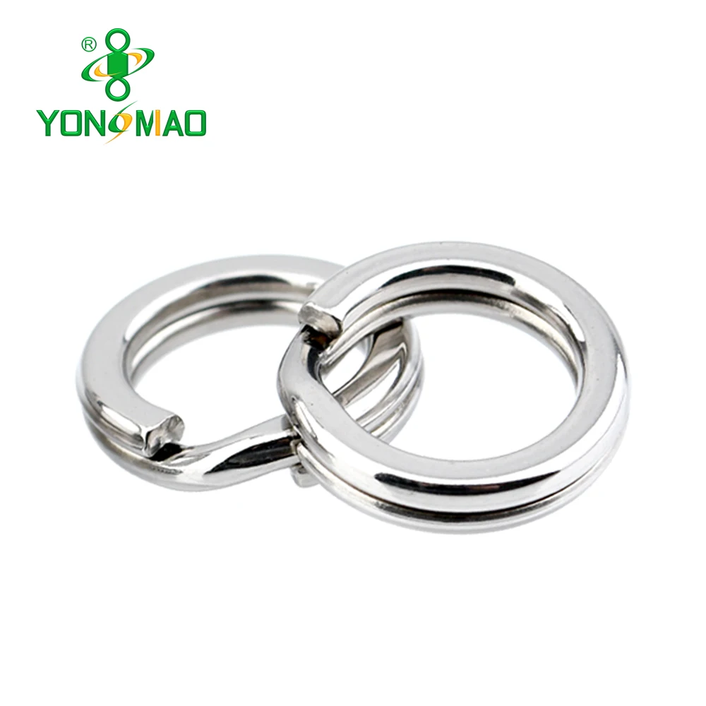 HIGH QUALITY SPLIT RINGS FISHING TACKLE ACCESSORIES