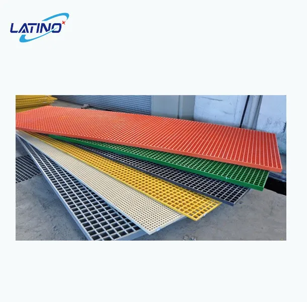 Красочная пластиковая решетка frp из