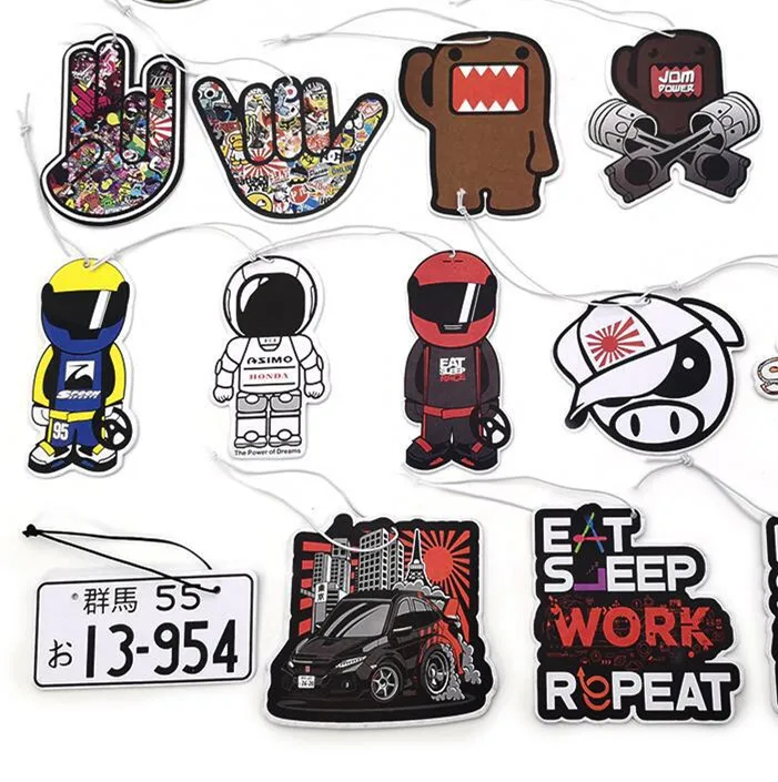 Custom Freshener Design Car Air Freshener Clips High Quality Paper Car Air Freshener