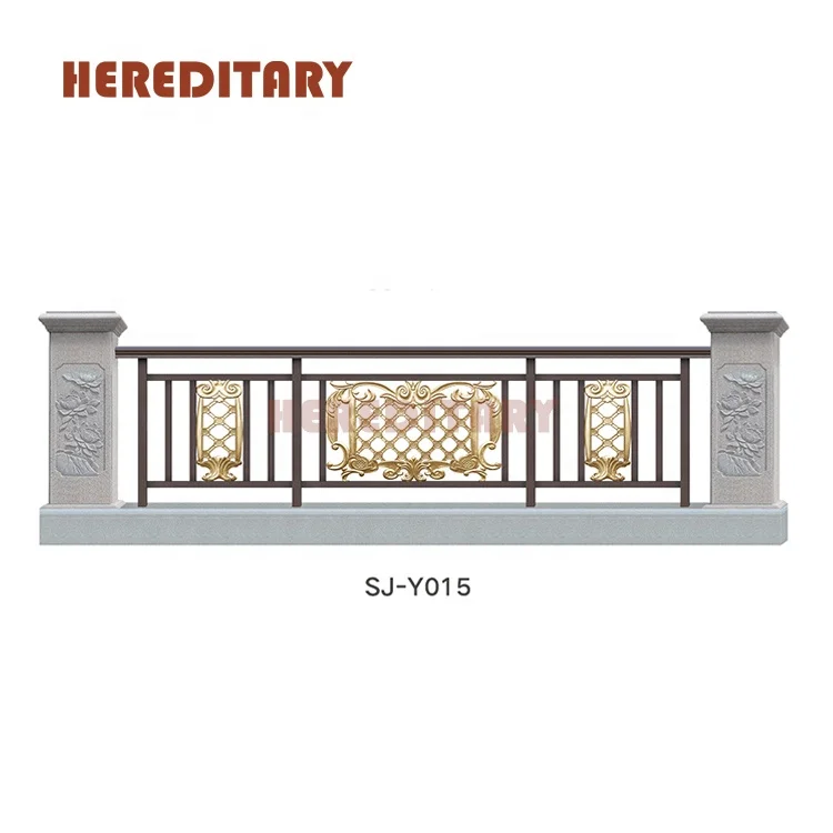 Balconies pvc balustrade aluminium railings designs in india