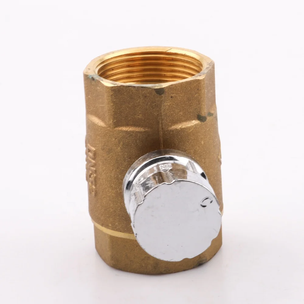 C Type Letter Key Brass Magnetic Valve WRAS Certificate Female Waterproof