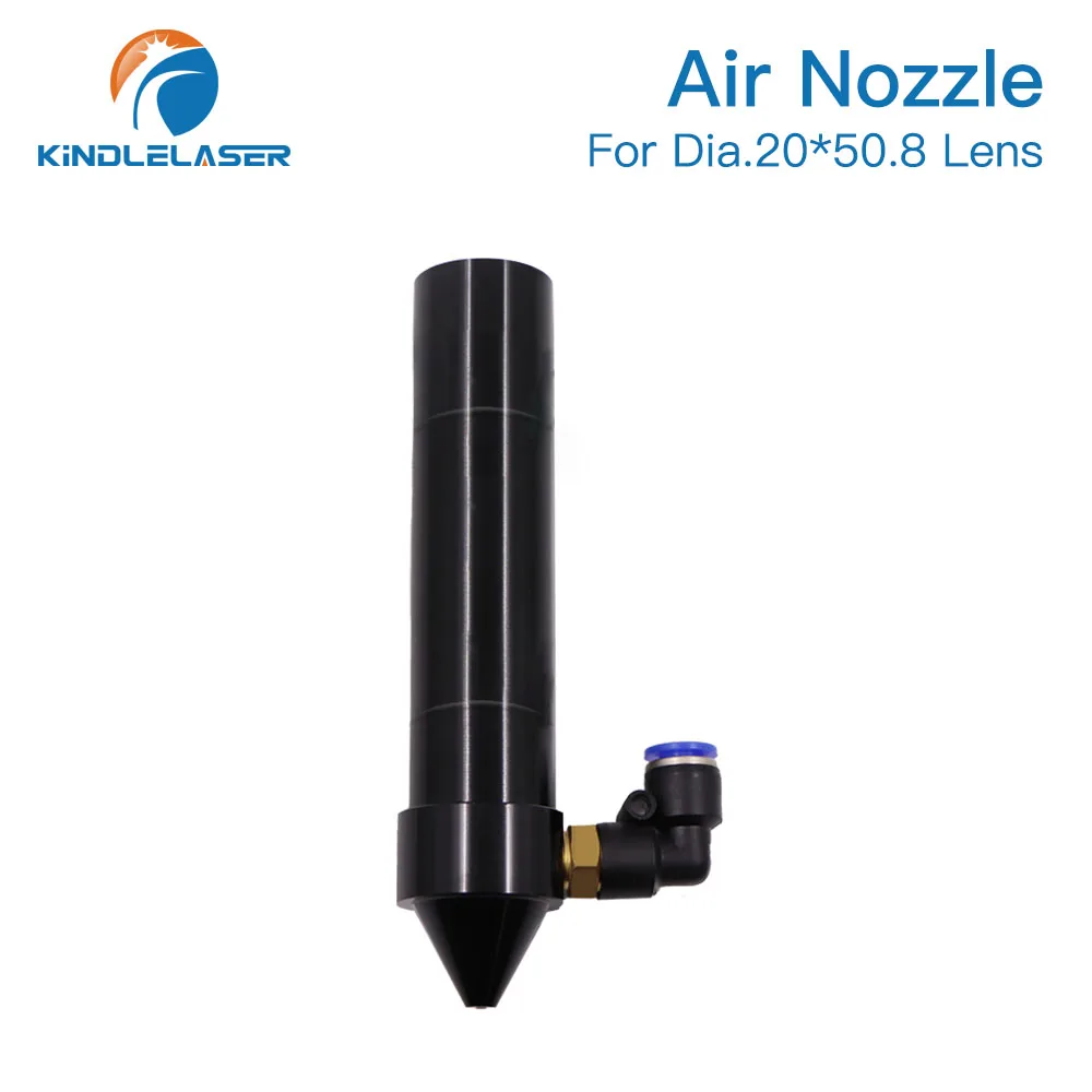 Diameter  20*50.8mm Air Nozzle for Laser Head for CO2 Laser Cutting Machine