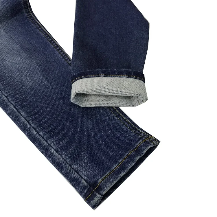 
Children kids boy outwear knitted elastic denim long pants with multi pockets trousers for autumu winter 