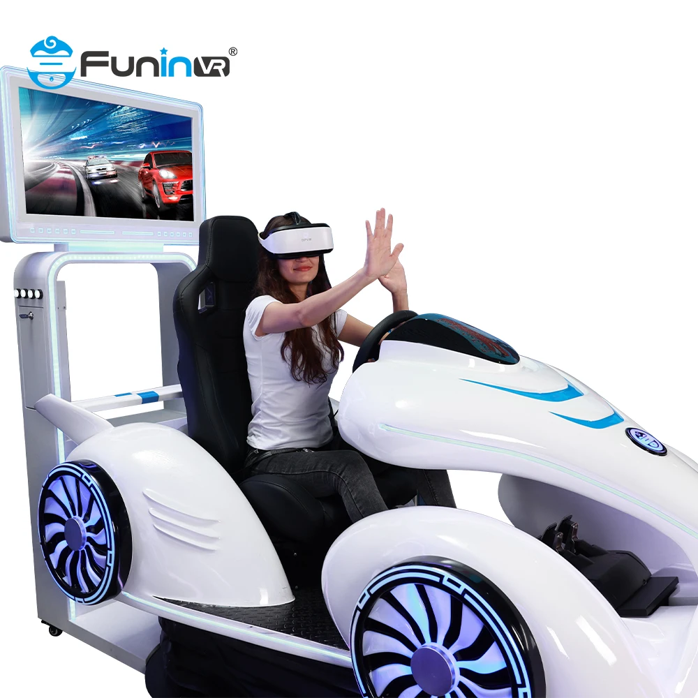 Money making machine Racing Car amusement rides vr experience