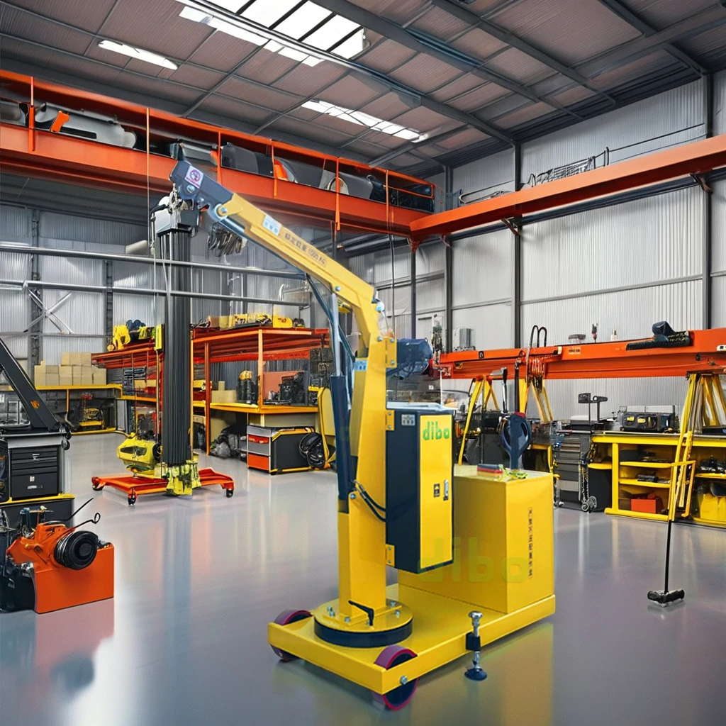 Counterbalance Electric Remote Control Boom Extension 2section arm Construction Machine Hydraulic Counterweight hoist  Warehouse