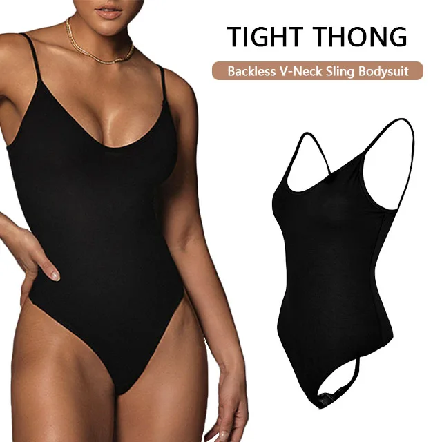 Women  Tummy Control Shapewear Seamless Sculpting Thong Body Shaper Tank Top