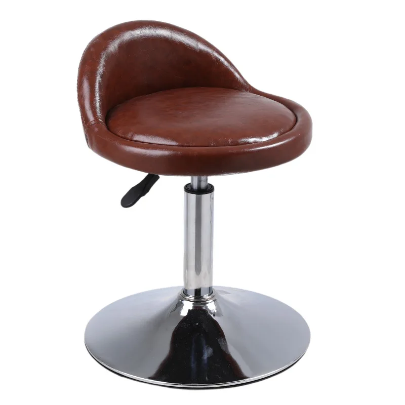 Commercial Industrial Furniture Kitchen Height Bar Stools Leather Bar Stool High Chair for Sale
