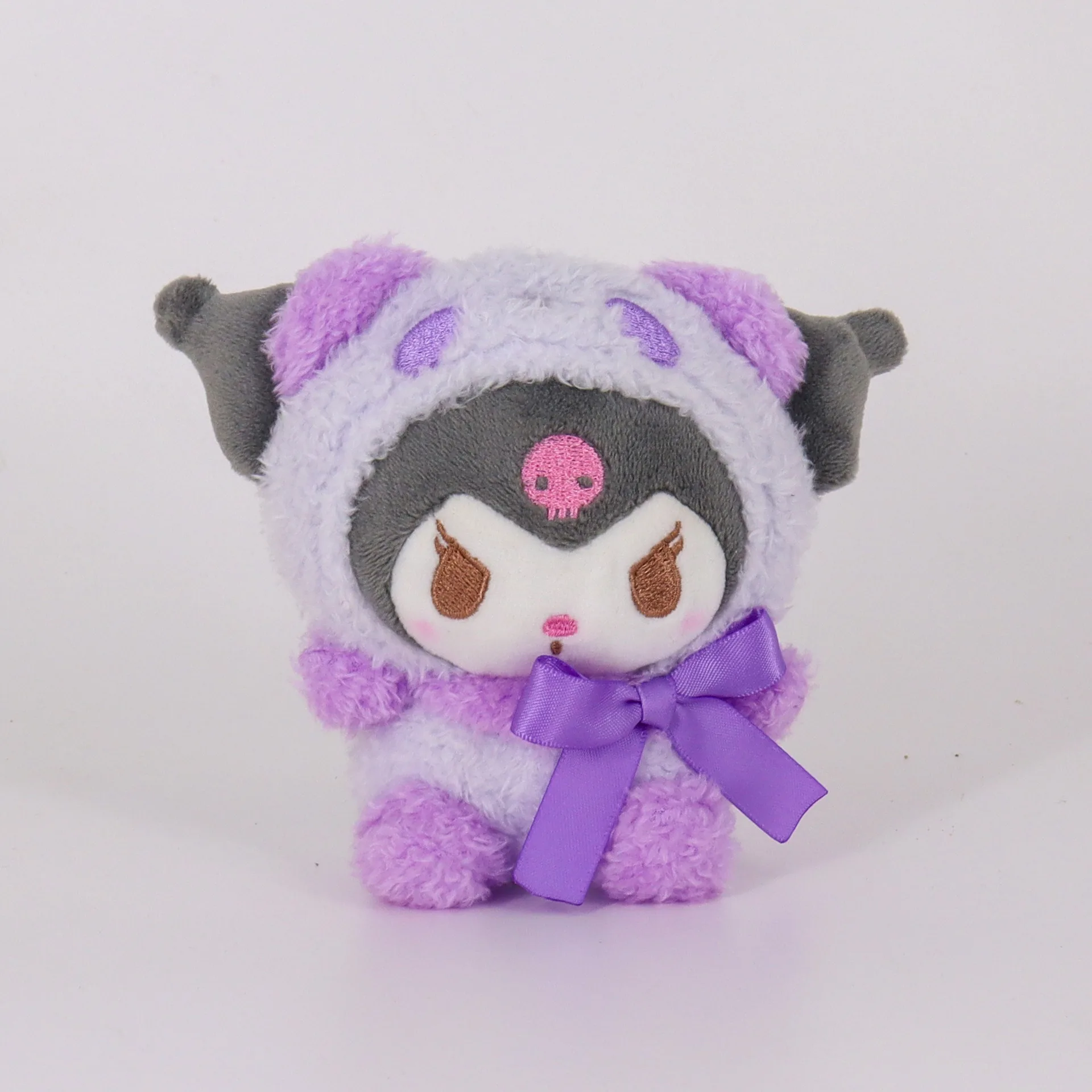 12Cm Custom Kawaii Cartoon Wholesale Sanrio Figures Stuffed Animals Plush Pendant Pp Cotton Doll Toys For Girl