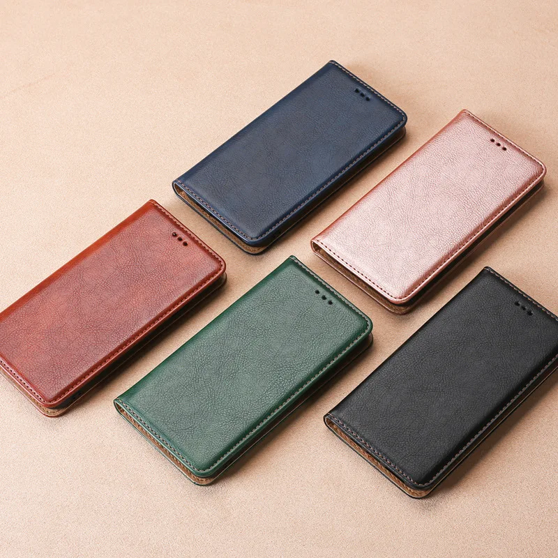2020 Magnetic Adsorption Leather Wallet Flip Mobile Phone Case for OnePlus 7/8 Pro/OnePlus 7T pro/OnePlus 6/6T