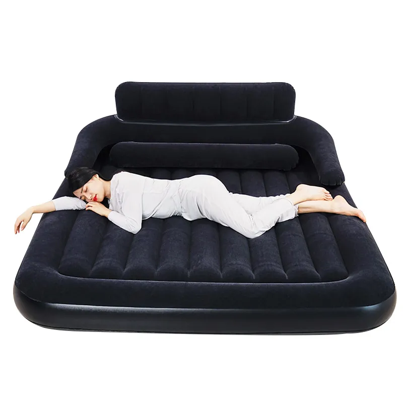 2.03m X 1.83m X 22cm Wholesale Fine Quality Inflatable Mattress 2024 Twin Travel Inflatable Mattress