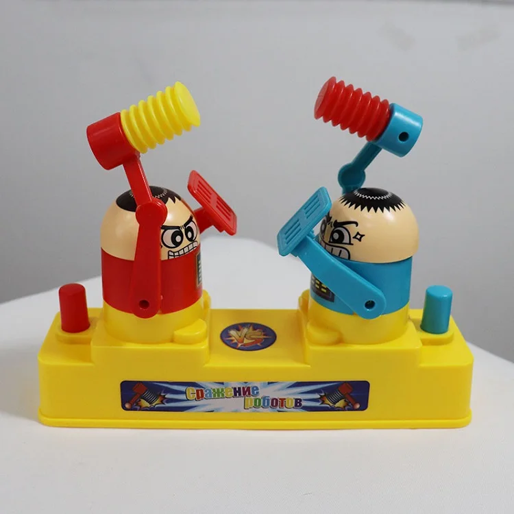 2023 Fun Tabletop Fighting Game Parent-child Interactive Hand-pressed double Toy