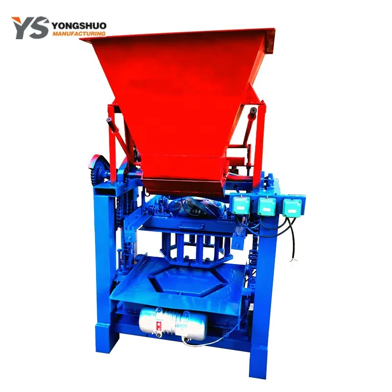 High-quality brick making machine hollow brick making lowest price in different shapes