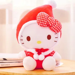 Genuine Sanrio cartoon animation plush doll Christmas elk KT cat toy Kulome plush toy