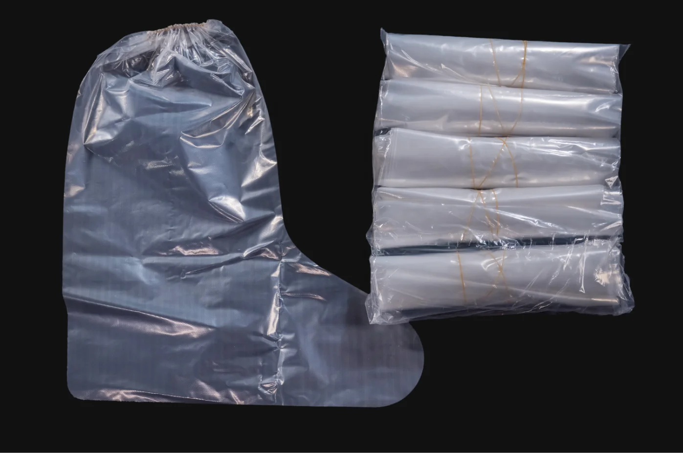 Hot Sale Waterproof Disposable foot Cover PE Boots for Animal Husbandry