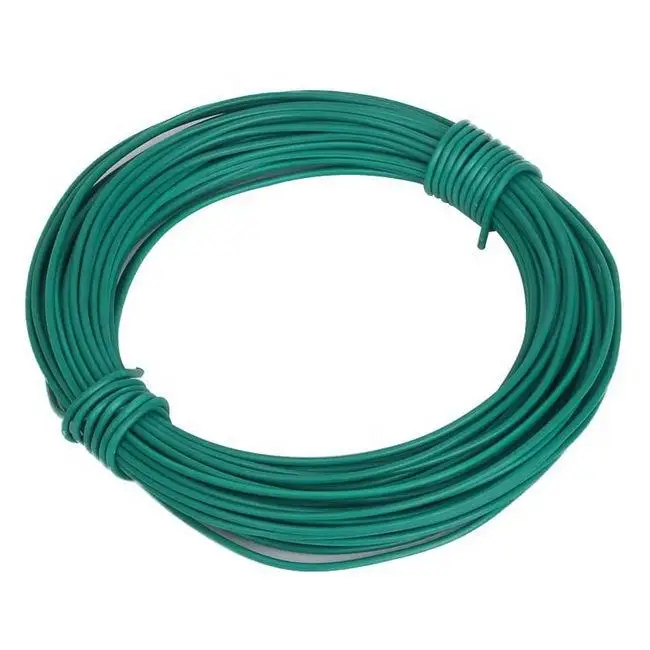 Wholesale Adjustable Twist Tie 0.3-6.0mm  PVC Coated Wire iron Metal Garden wire