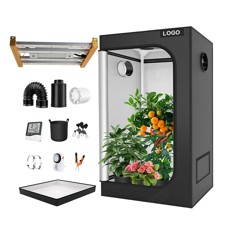 LUMING GrowBox Complete Kit Plant Growth Biggest Mini Waterproof Indoor Led Light Mushroom Grow Tent
