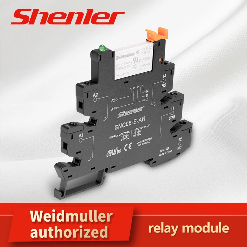 Shenler тонкий релейный интерфейс 6a dc12v in