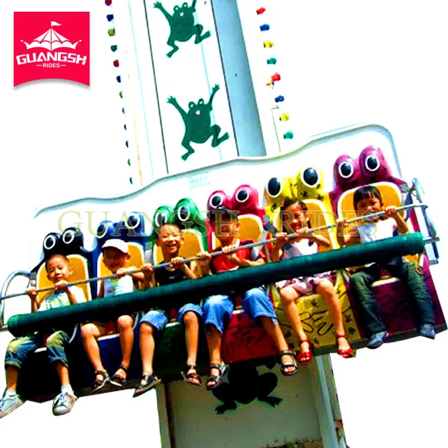 Amusement park equipment Luna park rides 6 cabins cheap frog hopper for sale