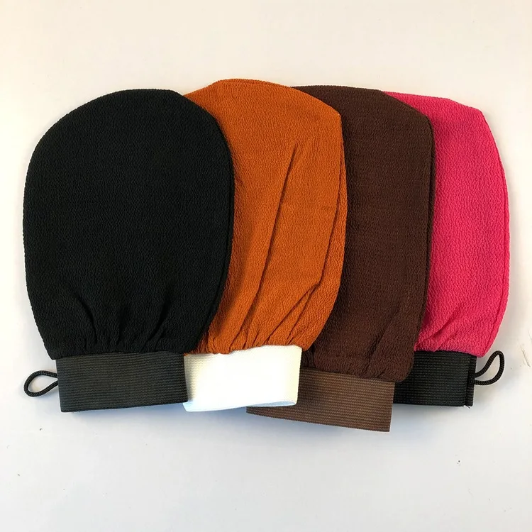 Morocco bath gloves scrubbing exfoliating gloves hammam scrub mitt magic peeling glove exfoliating tan removal mitt